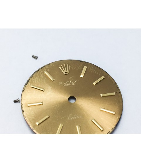 Rolex Geneve watch dial caliber 1600, 1601 21 mm