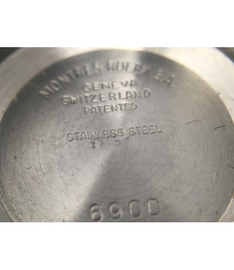 NOS Genuine Rolex Ladies DateJust Stainless Steel Case Watch ref. 6916