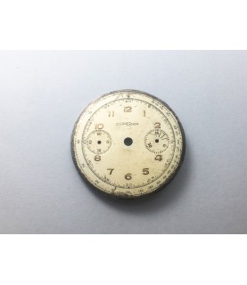 Landeron 39 Nicolet Watch chronograph dial 35.0 mm