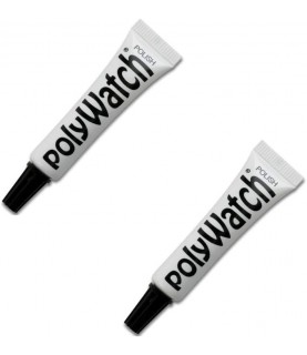 PolyWatch Plastic Watch Crystal Scratch Remover Polish Tool - Pack of 2 PolyWatch Plastic Watch Crystal Scratch Remover Polish Tool - Pack of 2