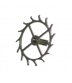 Omega 613 escape wheel and pinion with straight pivots part 705