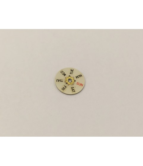 Poljot 2627 H day star with dial disk part