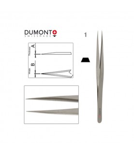 Dumont Dumoxel #1 Tweezers Antimagnetic Steel 120mm Swiss Watchmaker Tool Dumont Dumoxel #1 Tweezers Antimagnetic Steel 120mm Swiss Watchmaker Tool
