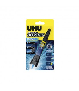 UHU LED LIGHT Booster Glue Adhesive Fills SEALED 3g Tube Watch Glass