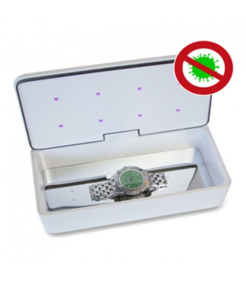 UVC-LED sterilization device watches, jewelry, phones and small tools