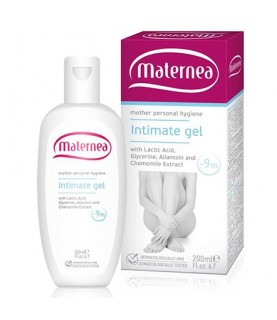 Maternea Mother Skin Care Feminine Wash Intimate Gel with Lactic Acid, Glycerine, Allantoin & Chamomile Extract 200ml / Maternea Intimate Gel 200 ml Maternea Mother Skin Care Feminine Wash Intimate Gel with Lactic Acid, Glycerine, Allantoin & Chamomile Extract 200ml / Maternea Intimate Gel 200 ml