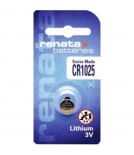 1 x Renata 1025 Swiss Made Lithium Coin Cell Battery 1 x Renata 1025 Swiss Made Lithium Coin Cell Battery