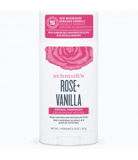 Schmidt's Natural Deodorant Stick Rose & Vanilla 75gr