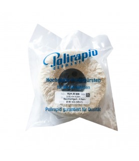 Polirapid Cotton Wheel is of Extra-Soft Cotton for polishing All Materials 80x​25mm