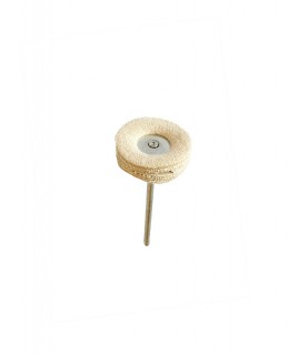 Silicone Coated Miniature Small Brushes Medium Steel and Platinum 22mm