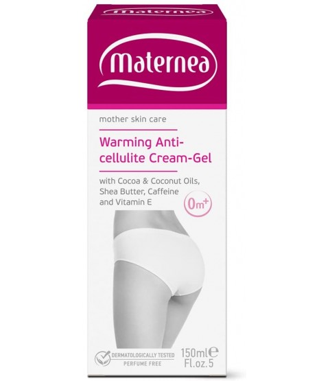 Maternea Warming Anti-Cellulite Cream-Gel with Caffeine, Coconut & Cocoa 150 ml