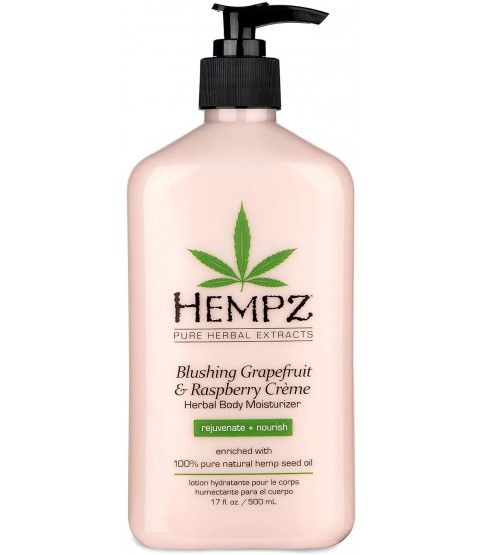 Hempz Blushing Grapefruit & Raspberry Creme Herbal Body Moisturizer - 500 ml