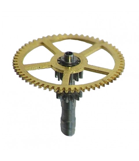 Jaeger-LeCoultre K814 center wheel and pinion, drilled with cannon pinion part 205