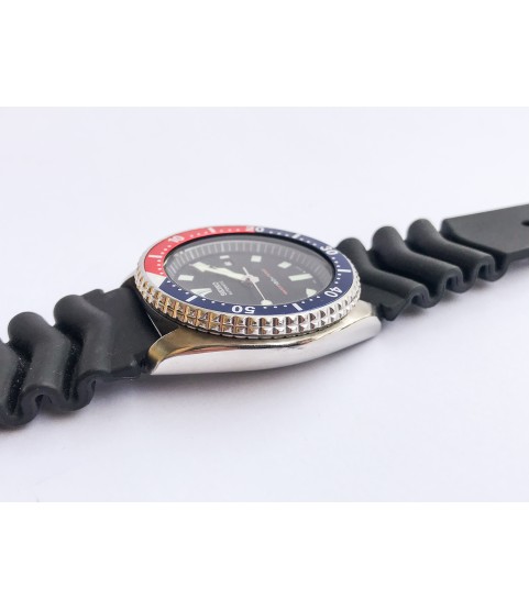 Vintage Automatic Seiko Diver Scuba Pepsi 7002 7000 men's watch