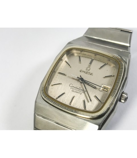 Omega Constellation Quartz men's watch 198.0113 1980s