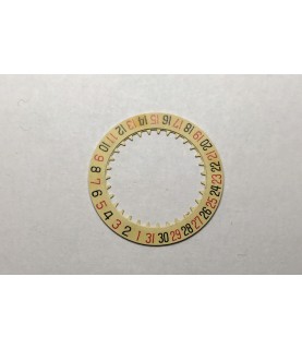 Valjoux 7734 date ring disc indicator part