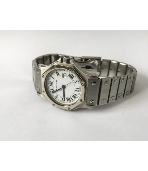 Cartier Santos Automatic Lady Watch Stainless steel 31mm