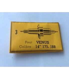 Venus caliber 175, 188 balance staff for chronograph watches