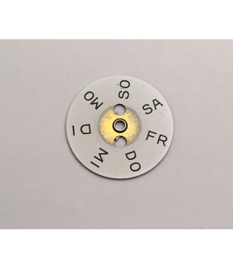 Longines Admiral 507 day ring disc part