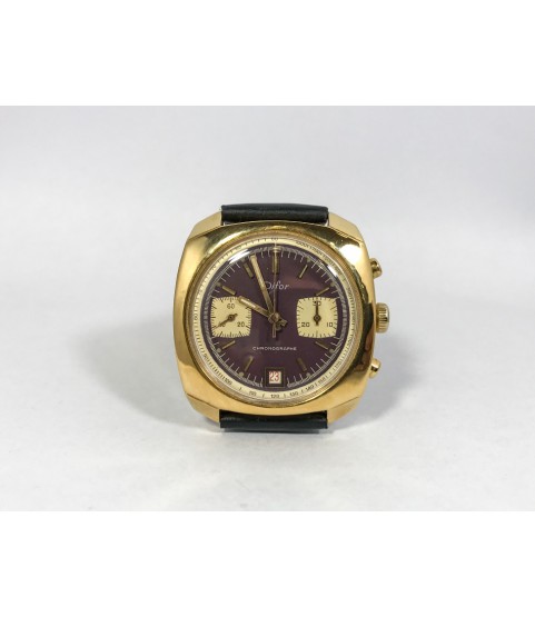 Vintage Difor Chronograph Men's Watch Valjoux 7734