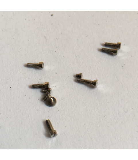 Zenith caliber 106-50-6 bridge screws 10pcs parts