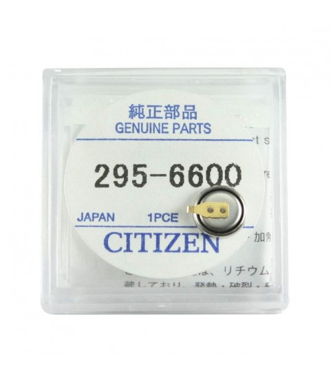 Citizen 295-66 (295-6600) MT616 capacitor battery for Eco Drive