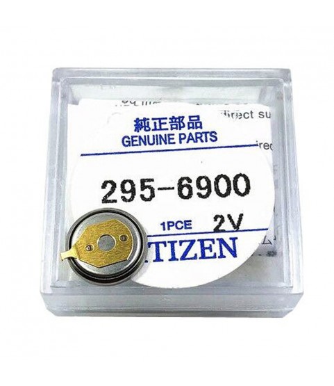 Citizen 295-69 (295-6900) capacitor battery for Eco-Drive watches