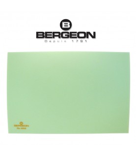 Bergeon 6808-V green mat watchmaker bench top, hard–anti-skid