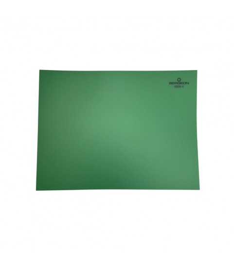Bergeon 6808-V green mat watchmaker bench top, hard–anti-skid