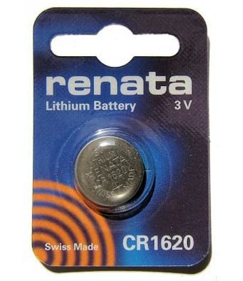 Renata #CR1620 Lithium Coin Battery