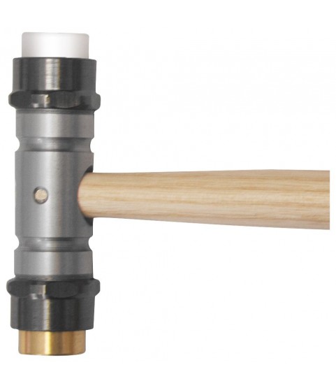 Watchmakers and goldsmiths combinated hammer in nylon and brass Watchmakers and goldsmiths combinated hammer in nylon and brass