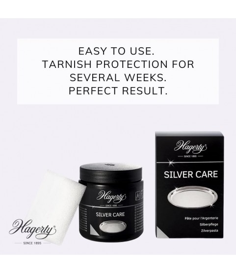 Hagerty Silver and Silver Plated Care Cleaning and Polishing 185 grams Hagerty Silver and Silver Plated Care Cleaning and Polishing 185 grams