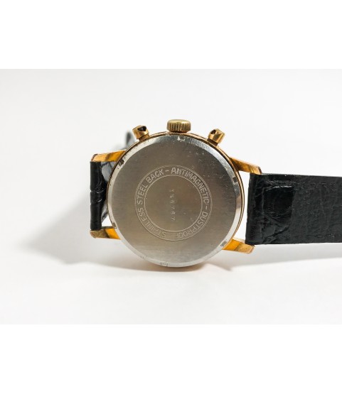 Vintage Yema Chronograph Men's Watch Valjoux 92 1950s