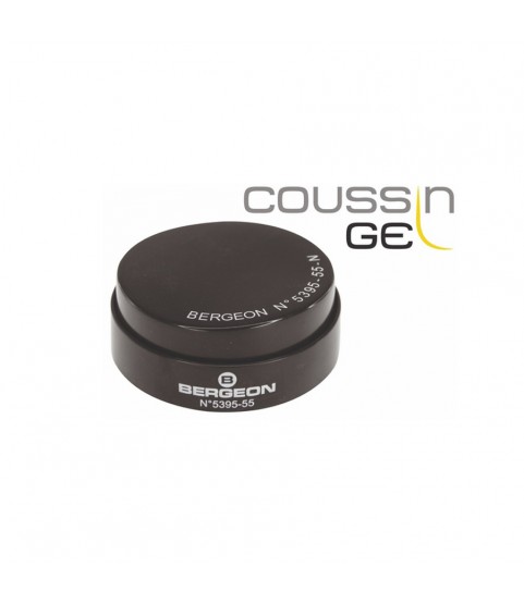 Bergeon 5395-75-N soft gel watch casing cushion 75 mm black