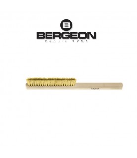 Bergeon 1131-12 hand wire scratch brush surly brass