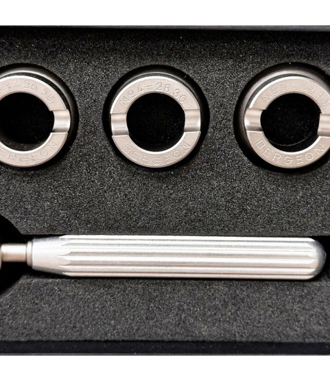 Bergeon 5537 waterproof & grooved watch case opener closing tool (Rolex, Tudor)