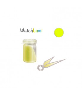 Luminous paste Siluma yellow for watches hands 2gr
