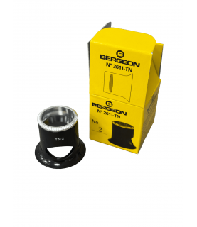 Bergeon 2611-TN 5x watchmaker eyeglasses loupe biconvex air 2