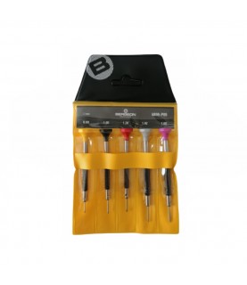 Bergeon 6899-P05 set Of 5 watchmakers ergonomic screwdrivers