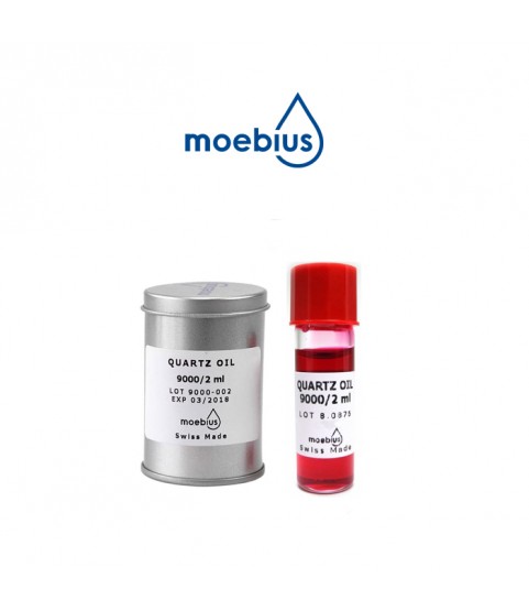 Moebius 9000 synthetic oil for quartz watches  2 ml