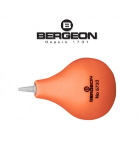 Bergeon 5733 rubber dust blower for watches with PVC nozzle