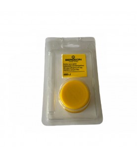 Bergeon 6885-J yellow oil cup with red inner glass