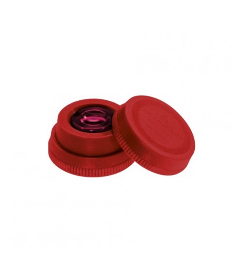 Bergeon 6885-R red oil cup with red inner glass