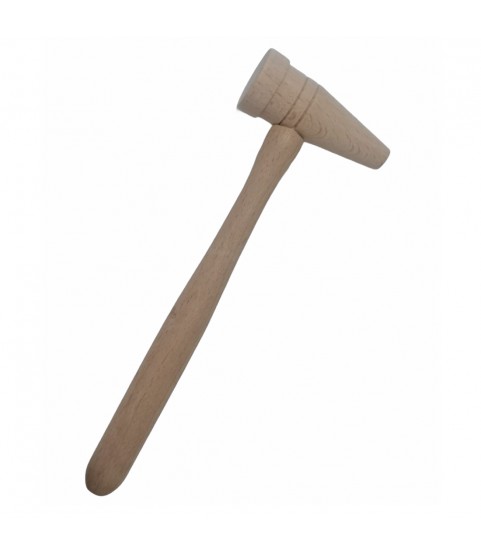Boxwood hammer for watchmakers length 75mm