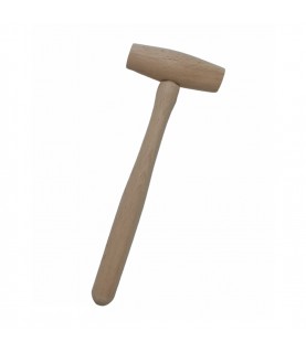 Boxwood hammer for watchmakers length 75mm