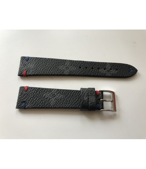 New Louis Vuitton Canvas Leather Strap 20/16 mm