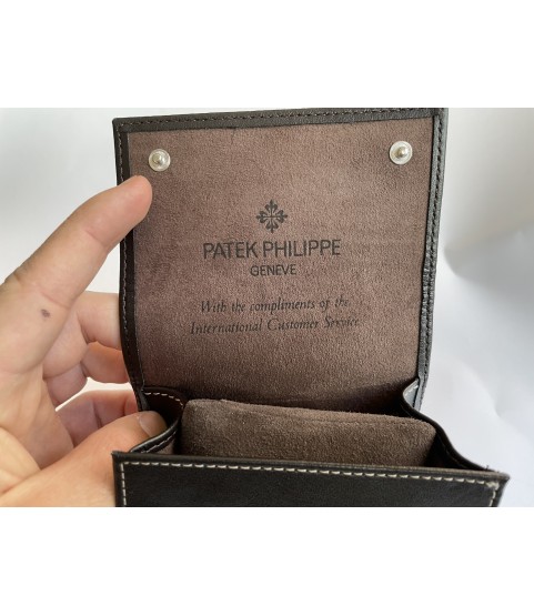 New Patek Philippe leather travel watch pouch case