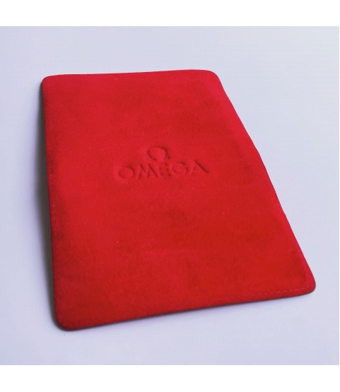 Omega red warranty card holder wallet
