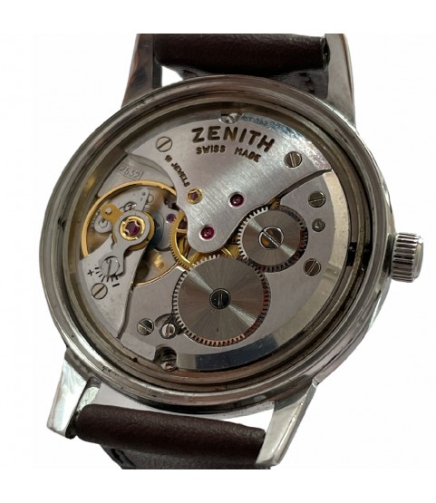 Vintage Zenith men's watch stainless steel 33mm 2532