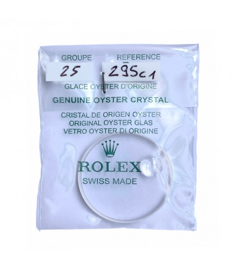New Rolex sapphire crystal glass 25-295C1 16610, 16610LV, 16233,16234, 16238